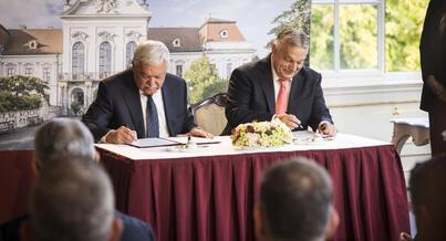 A Magyar Állam és az OTP Bank összefogásával indulhat a Gödöllői Királyi Kastély teljes felújítása A Magyar Állam és az OTP Bank összefogásával indulhat a Gödöllői Királyi Kastély teljes felújítása