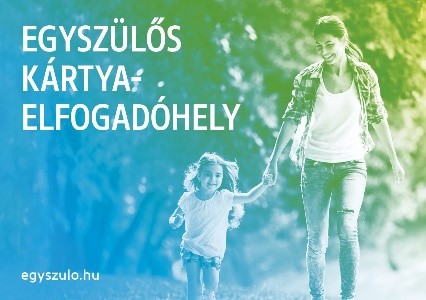 Egyszülős kártya elfogadóhely