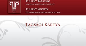 Pulszky tagsági kártya